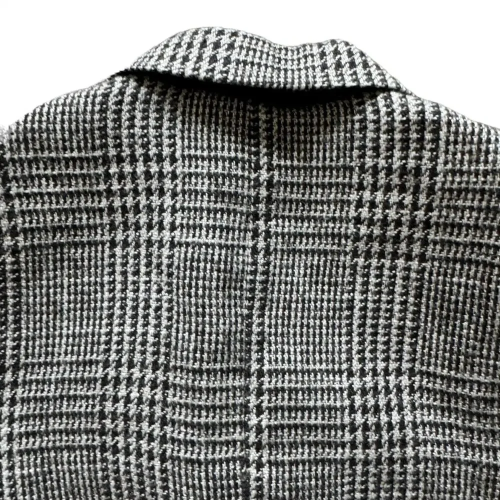 Vintage Rudnick’s Children’s Black and White Houndstooth Blazer Approx. Size 6/7